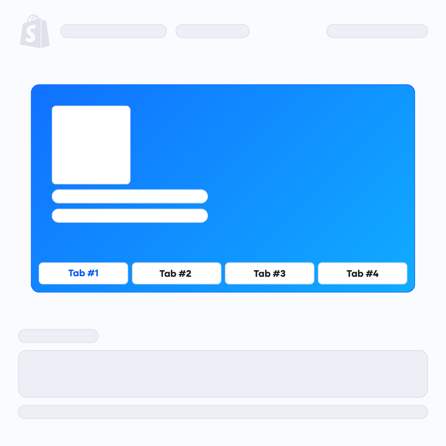 Hero Banner with Tabs