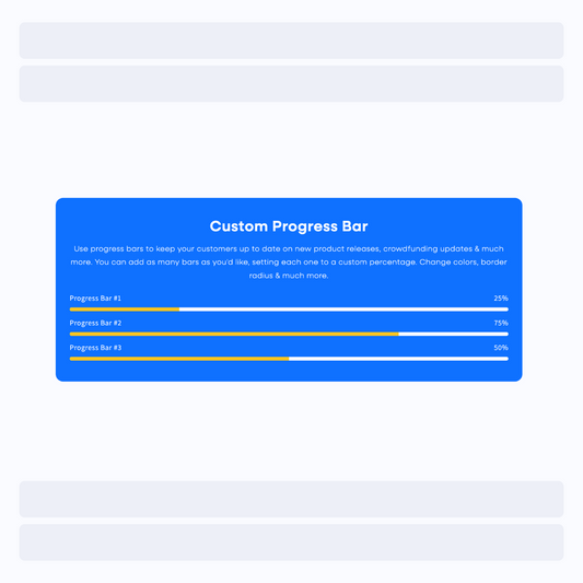 Progress Bars