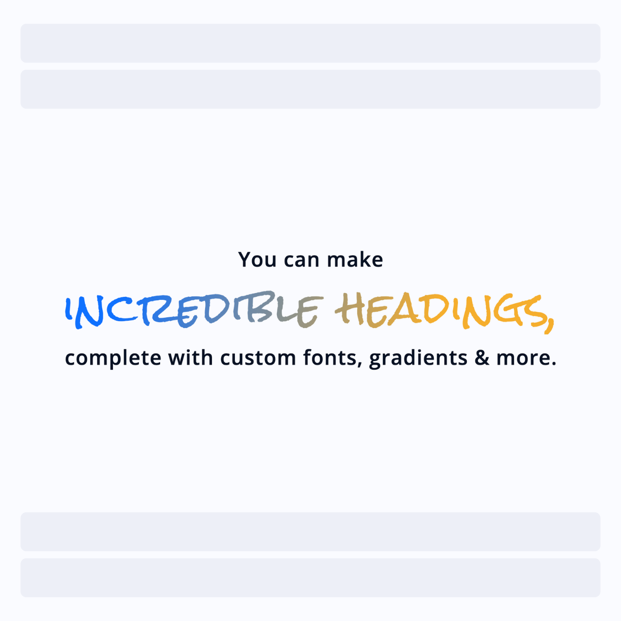 Stylized Heading