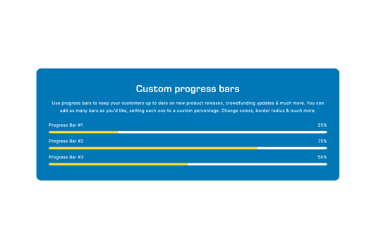 Progress Bars - BrandStack